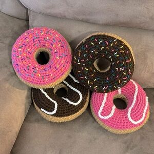 Pink Sprinkle Donut Decor/Toy